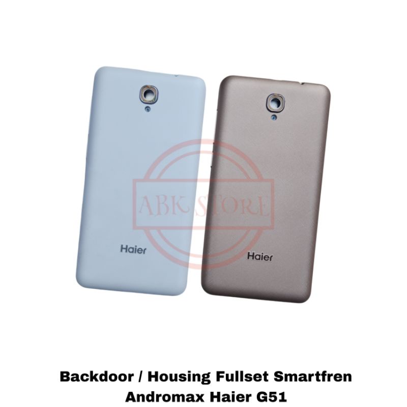 Back Casing Kesing Housing Backdoor Fullset Andromax Haier G51 Original