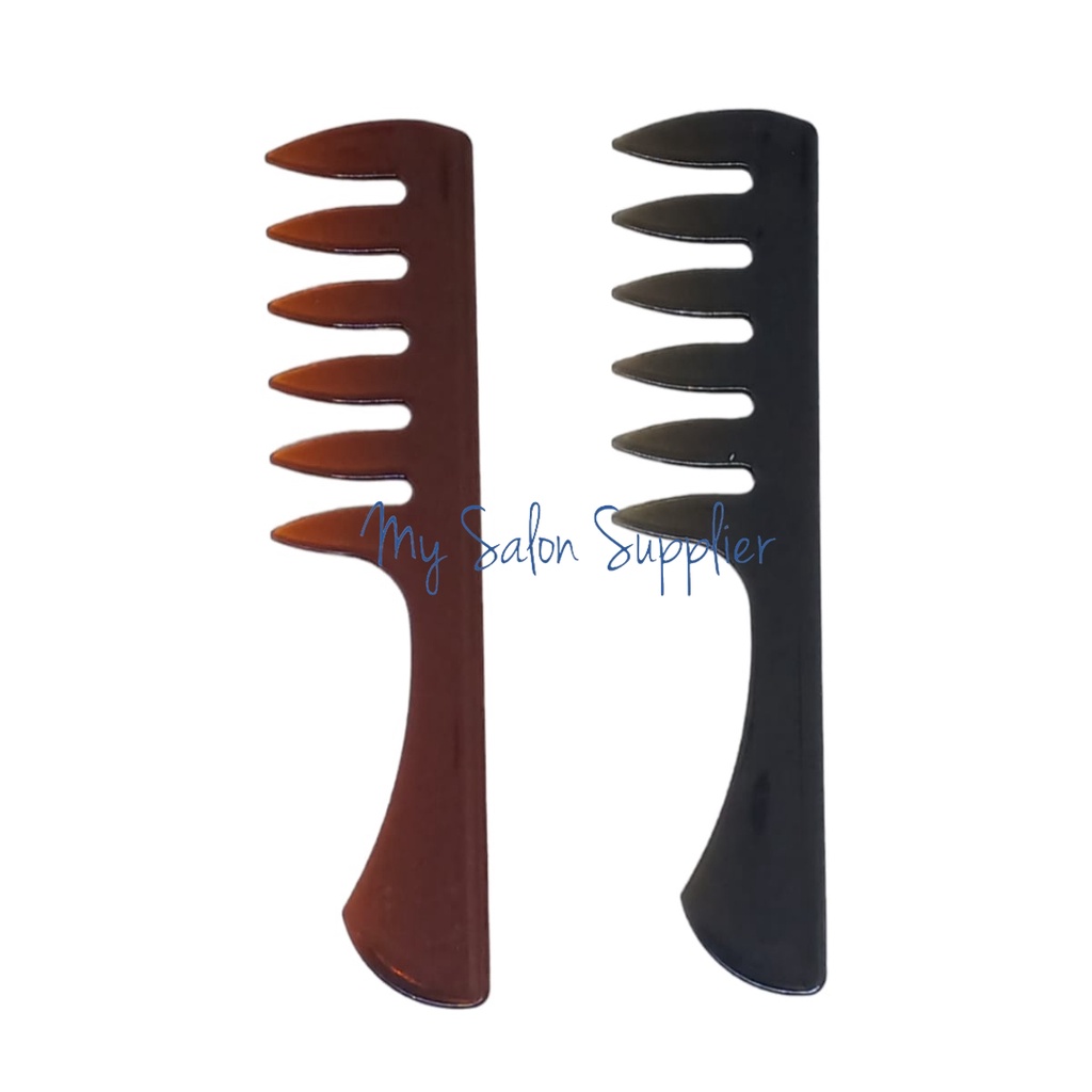 Sisir Barber Wide Teeth Mesh Comb 6 Gigi / 7 Gigi / 11 Gigi / 2in1 / 3in1