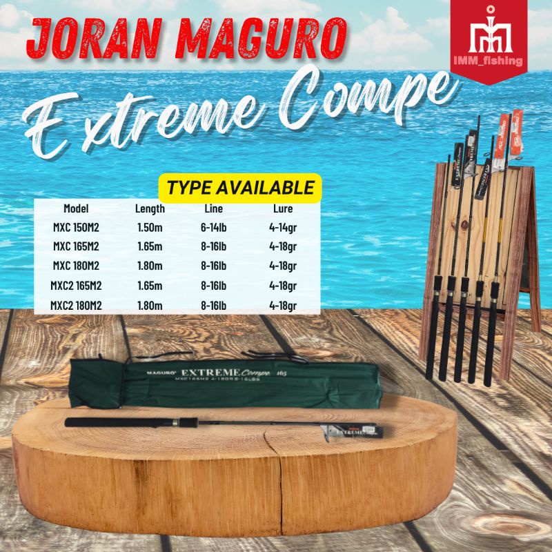 JORAN MAGURO EXTREME COMPE | Tongkat Pancing | Fishing Rod | Spinning