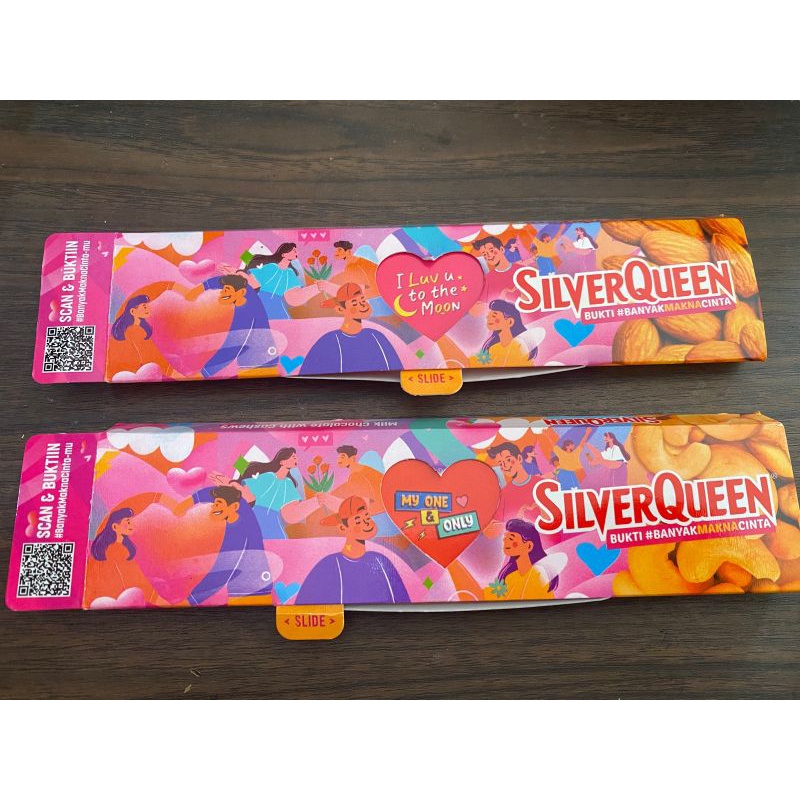 

SilverQueen Edisi Valentine isi 58gr kemasan valentine