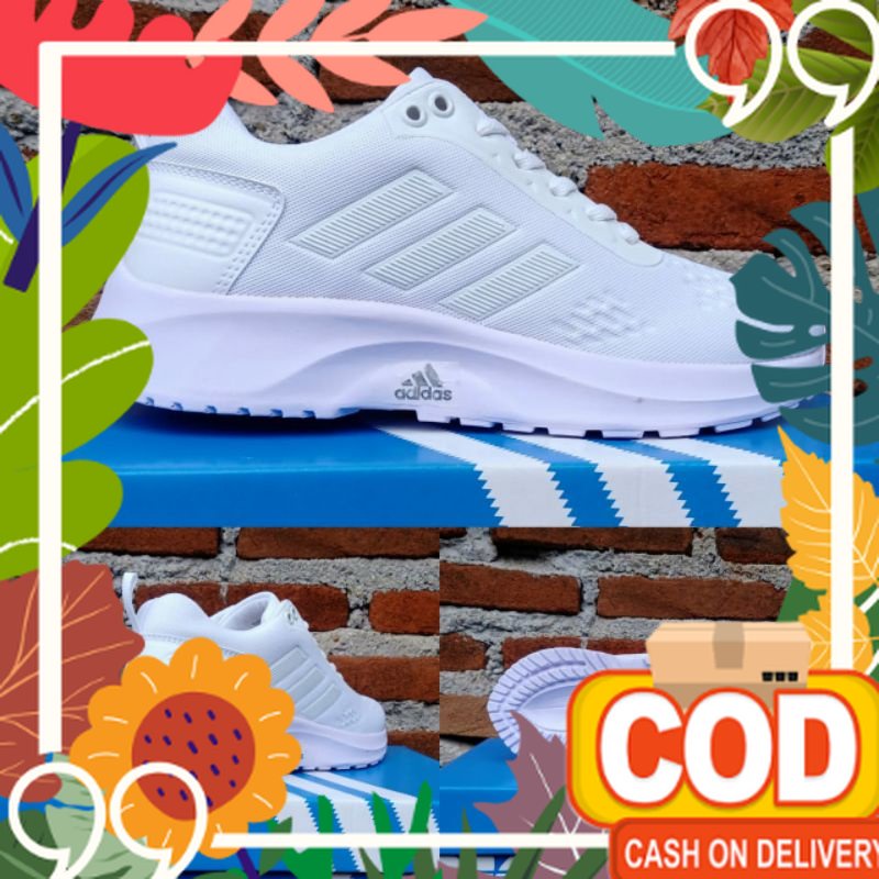 Warna Warni Terbaru Murah / BAYARDITEMPAT Sepatu adidas zoom wanita putih laris olahraga sport jogin