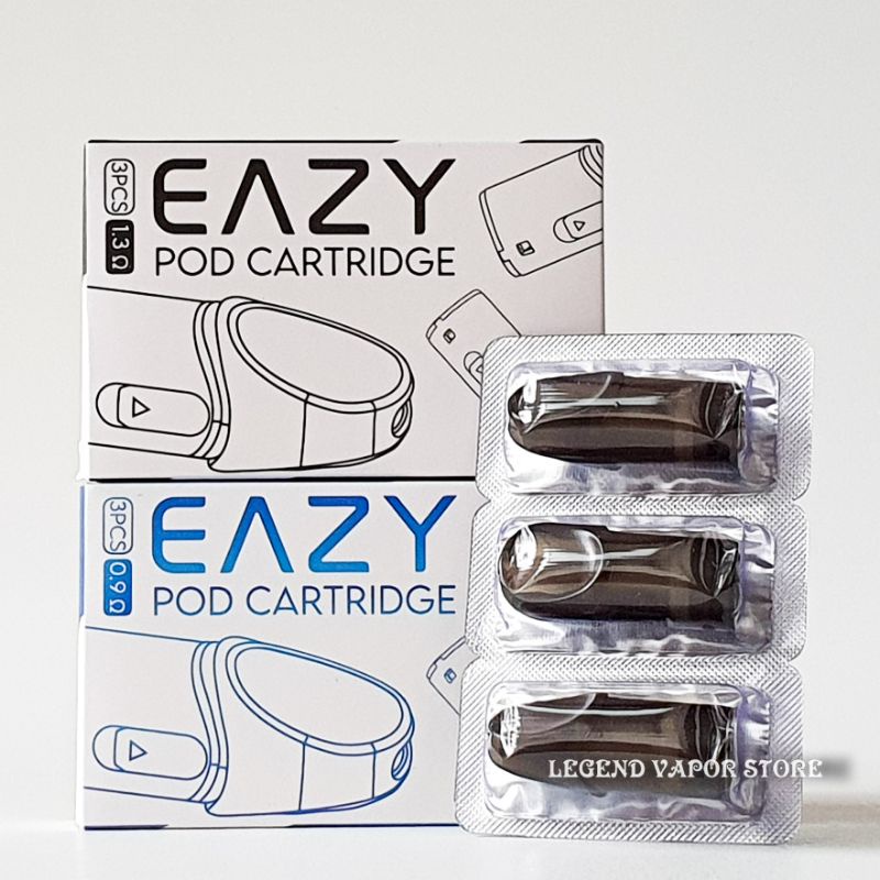 CARTRIDGE EAZY POD 0.9 OHM 1.3 OHM AUTHENTIC (HARGA SATUAN)