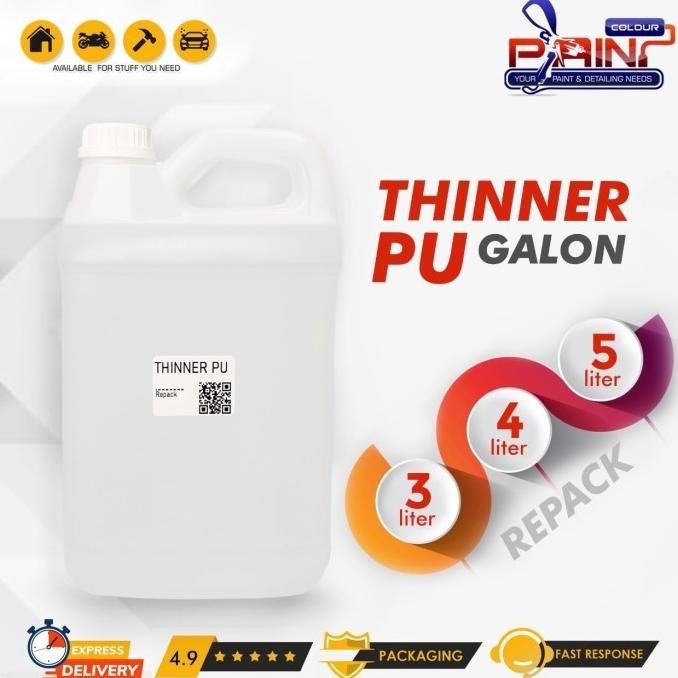 SALE Thinner PU Polyurethane Liter Ecer Kemasan Galon