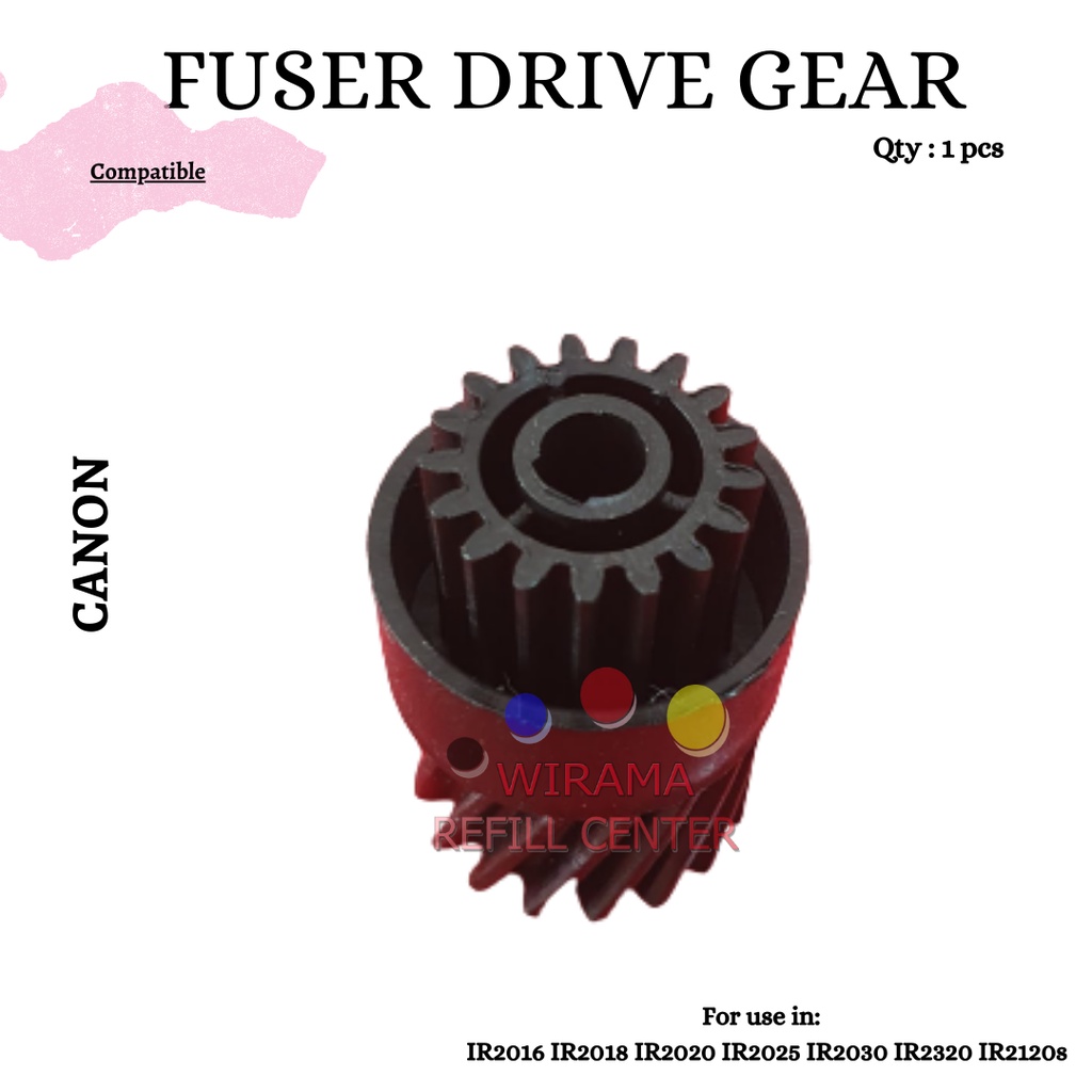 Fuser Gear 17T Canon IR2016 IR2018 IR2020 IR2025 IR2030 IR2320 IR2120s