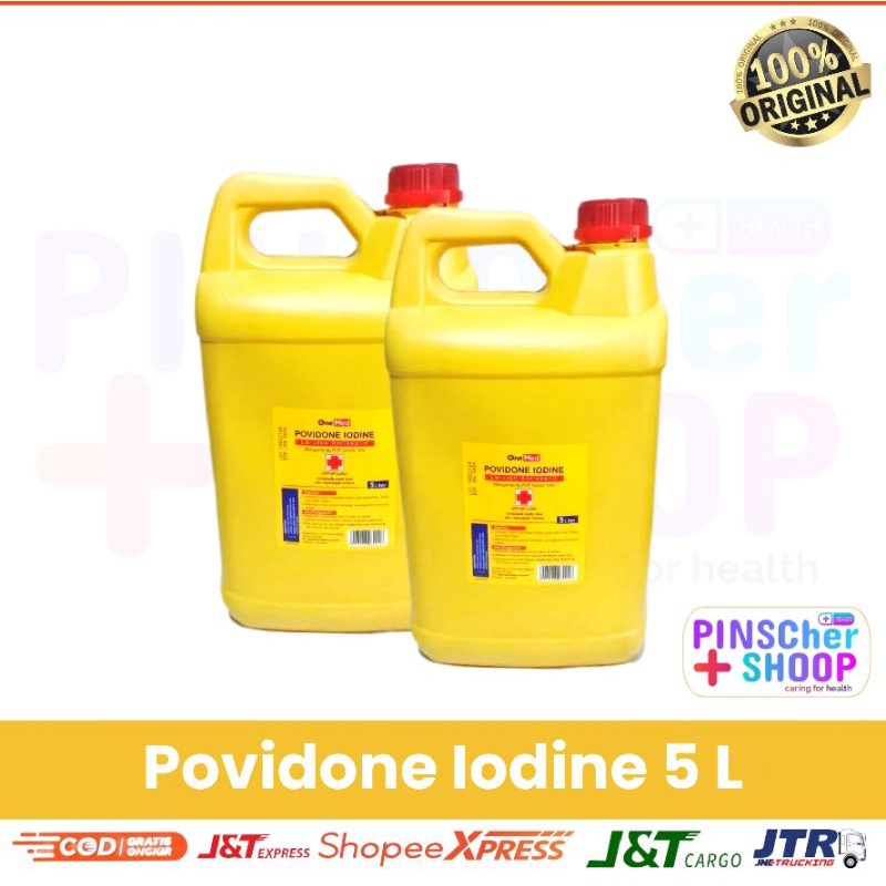 Povidone Iodine 5 Liter Onemed