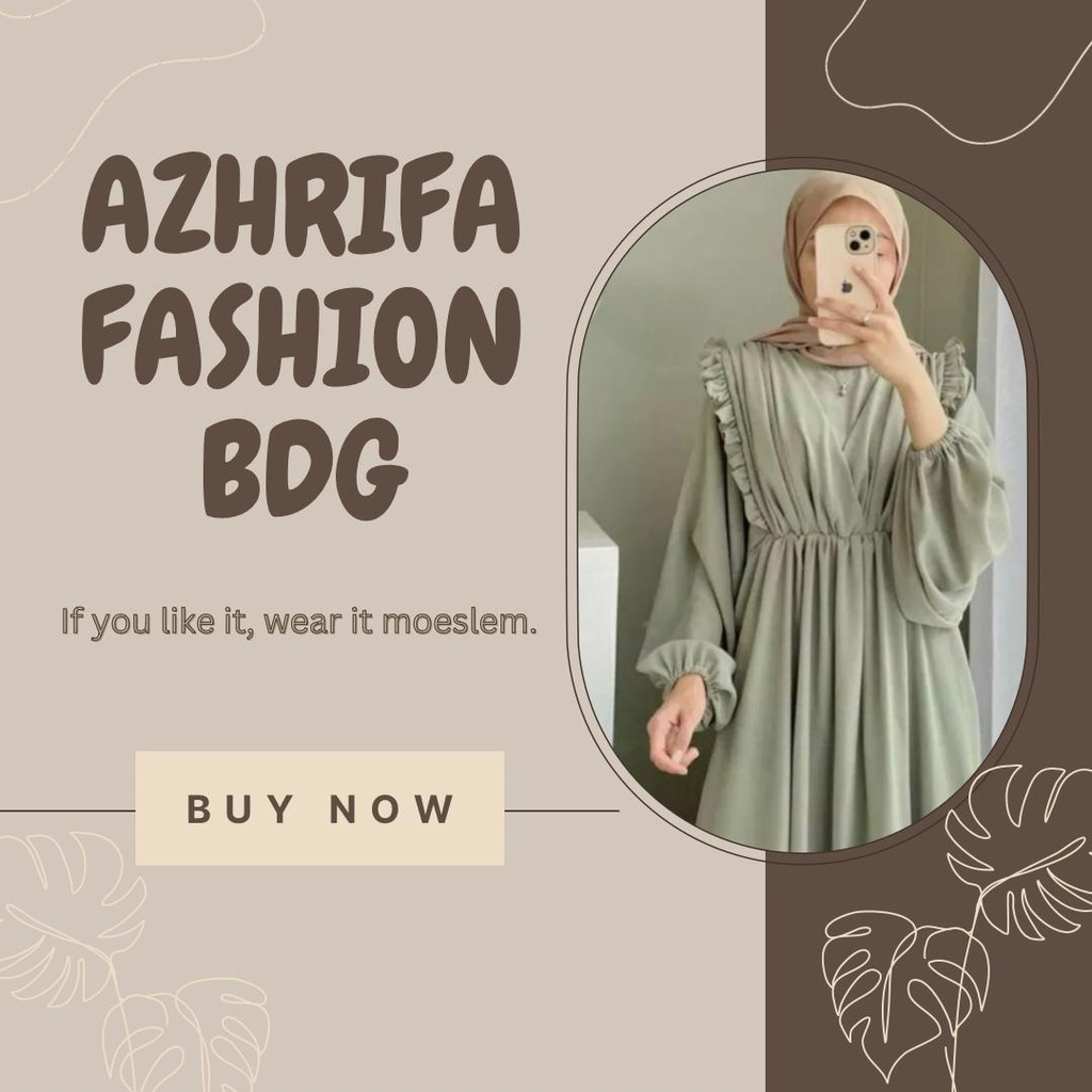 Gamis wanita remaja simpel dewasa bahan katun crinkle terbaru realpict