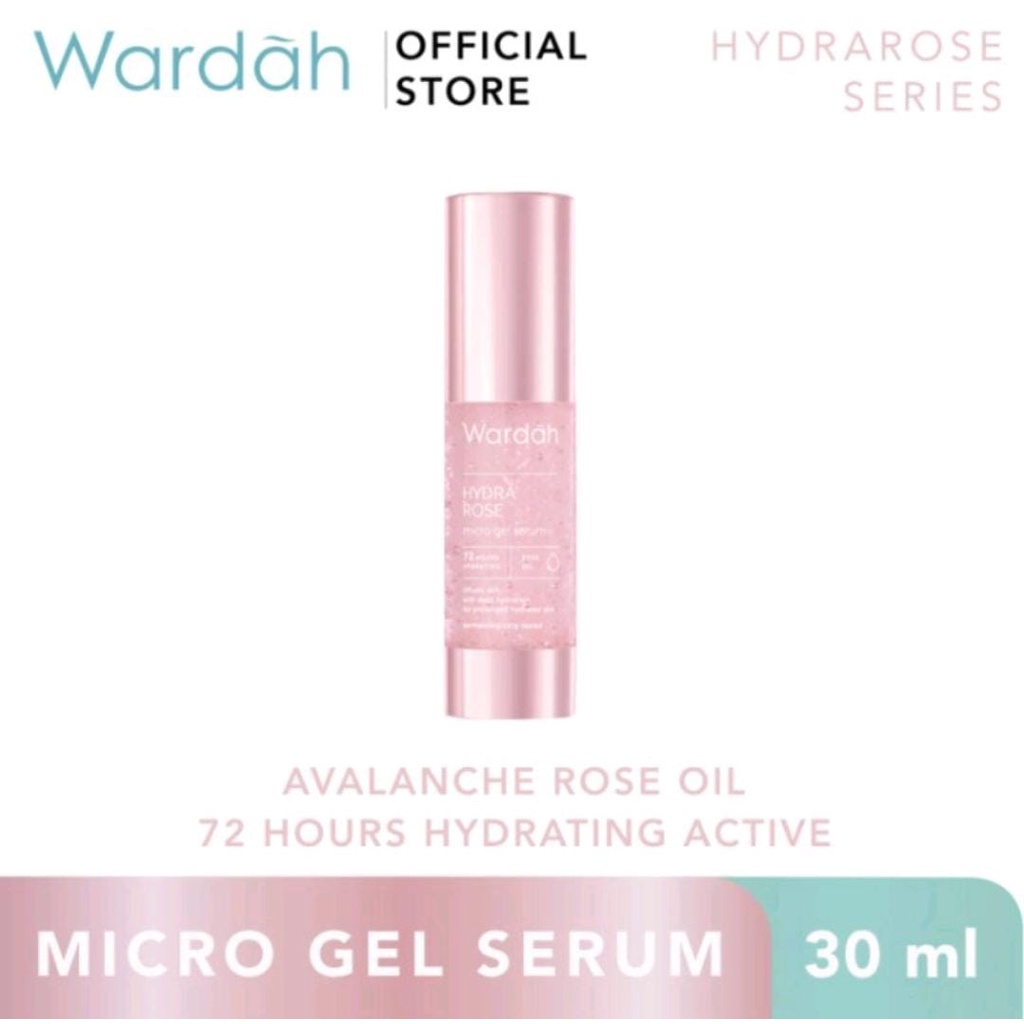 Wardah Hydra Rose Micro Gel Serum 30Ml