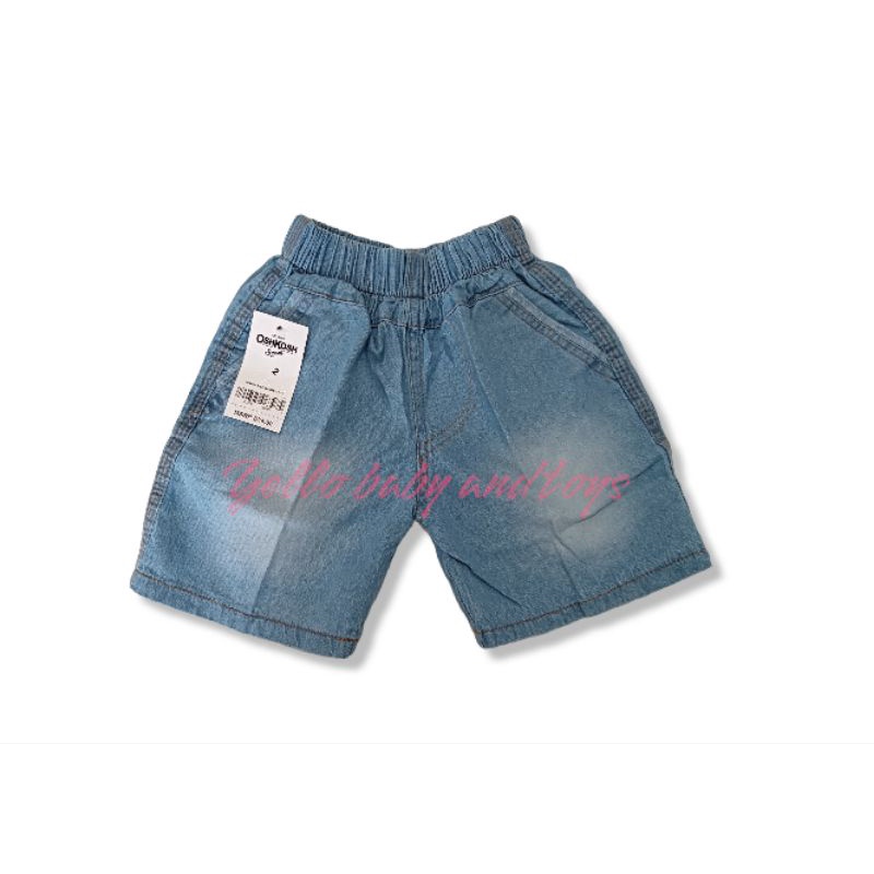 CELANA PENDEK JEANS DENIM ANAK OSHKOSH 1-9 TAHUN