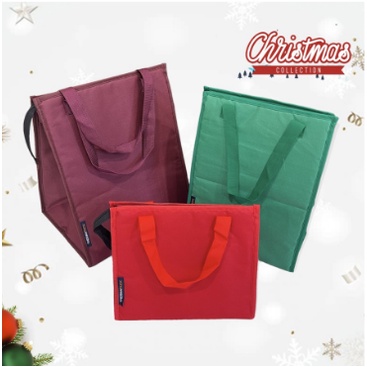 Hamper Natal - ThermaPack Insulated Lunch Bag | Thermal Tas Christmas (2 pcs)