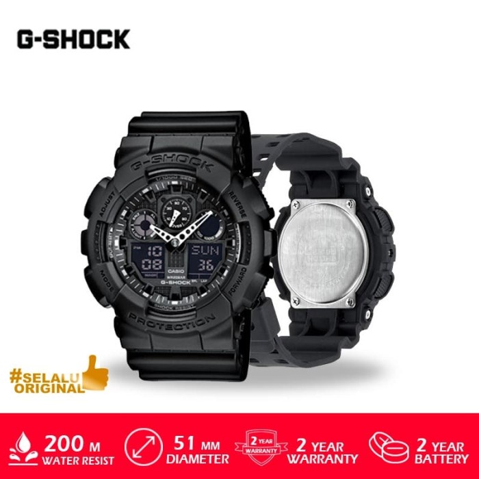 {CollectionStore} Casio G-Shock GA-100-1A1DR / GA-100-1A1DR / GA100 ORIGINAL Limited