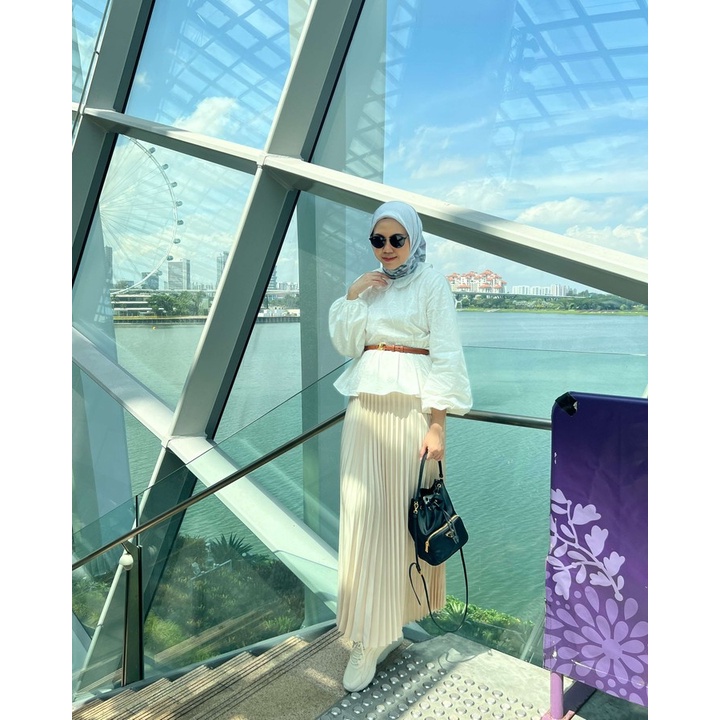 CLAIRE TOP WHITE - LUMIERE