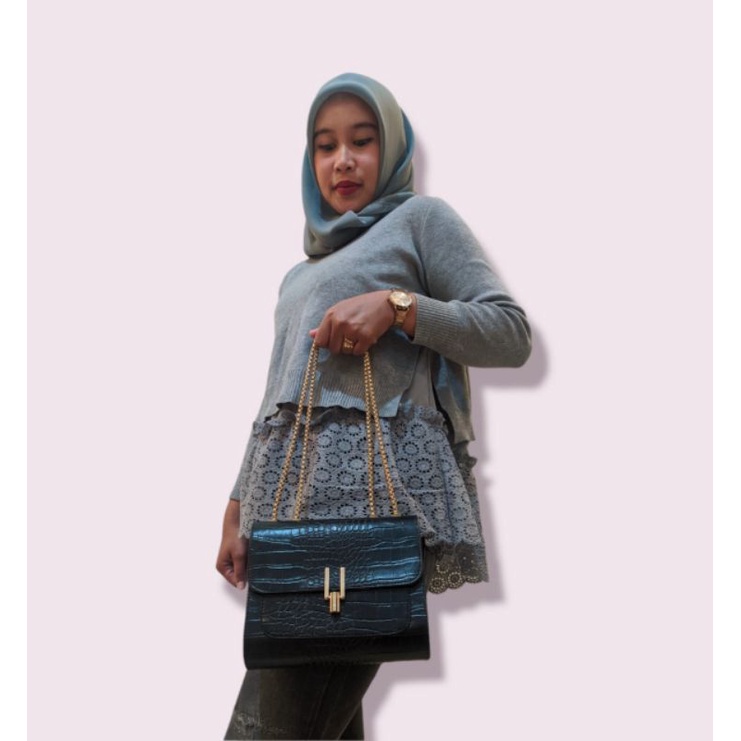 (COD) YF RENATA - TAS SELEMPANG WANITA / TAS BAHU /SLING BAG/ SHOULDER BAG