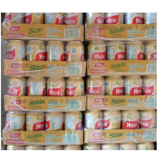 

Yeo's YEOS Soy Bean Drink Can 300 ml Kaleng 1 krat isi 24