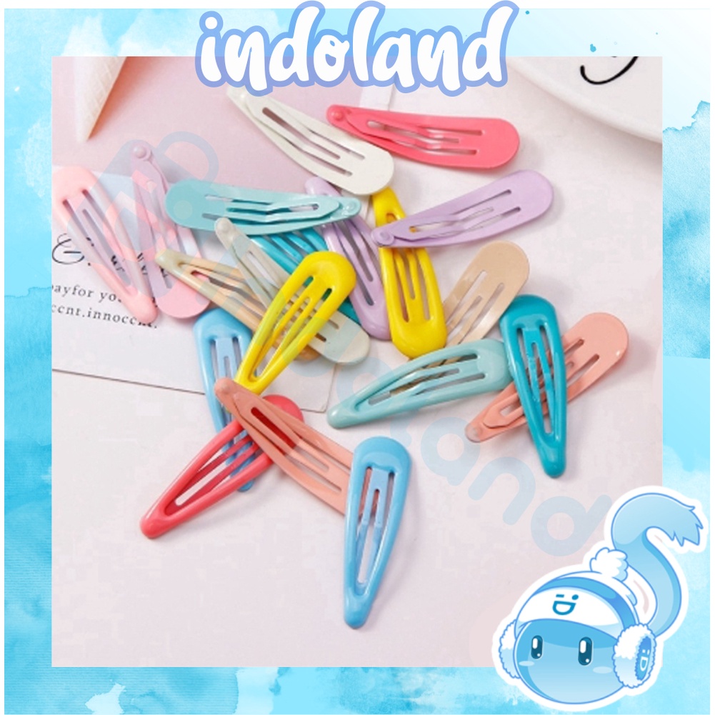 ☀INDOLAND☀  Madley Hairclip Jepitan Rambut Fashion Jepit Klip Wanita Anak Korea Lucu A076