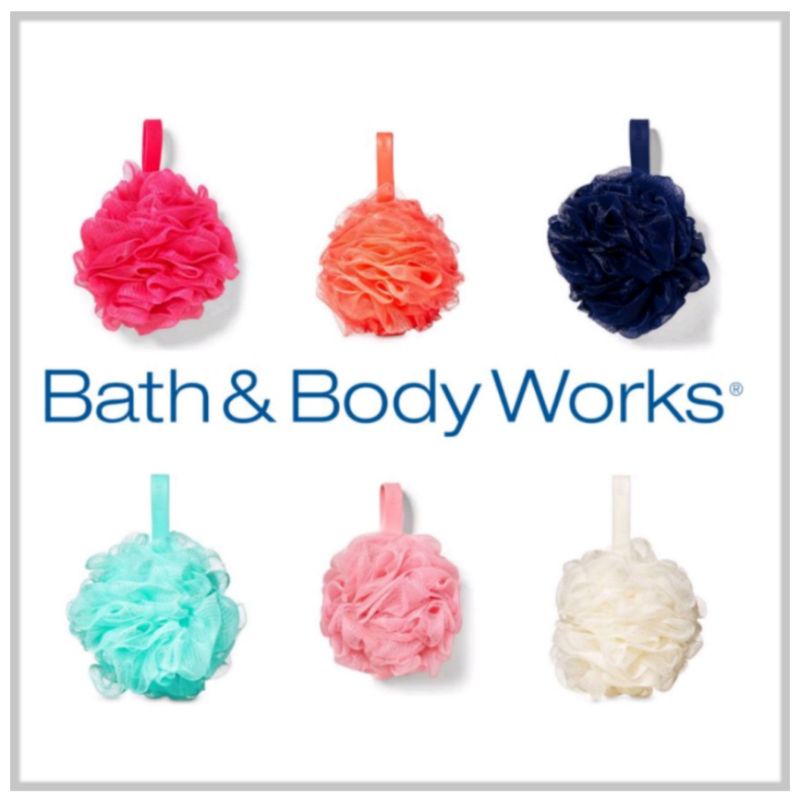 SEPHORA VICTORIA'S SECRET VS SHOWER PUFF SPONGE BATH FLOWER LOOFAH