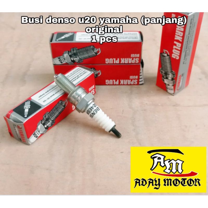 Busi denso u20 original yamaha nmax jupiter mx vixion busi panjang