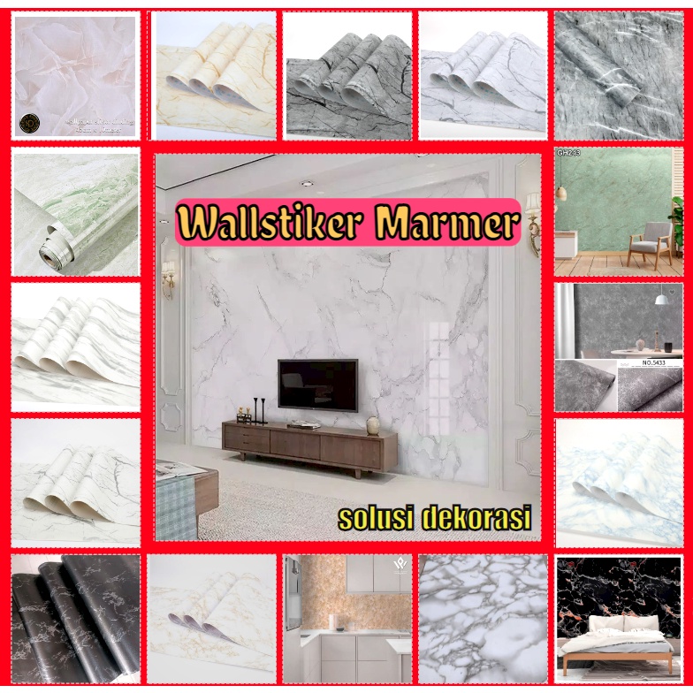 Wallpaper Dinding Dapur - Wallpaper Dinding Kamar Mandi - Wallpaper Kamar Tidur - Wallpaper Marmer