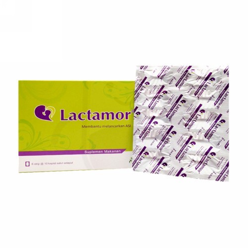 LACTAMOR TABLET / Asi Booster / Pelancar Asi (1strip)