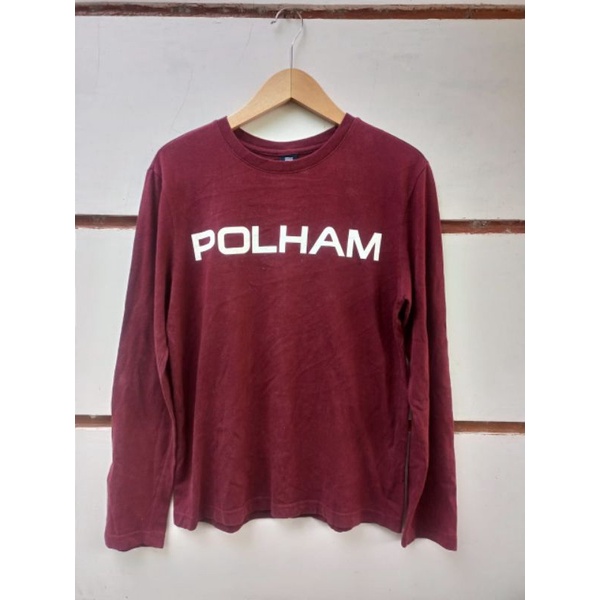 CREWNECK PRIA WANITA POLHAM / BAJU LENGAN PANJANG PRIA WANITA MURAH