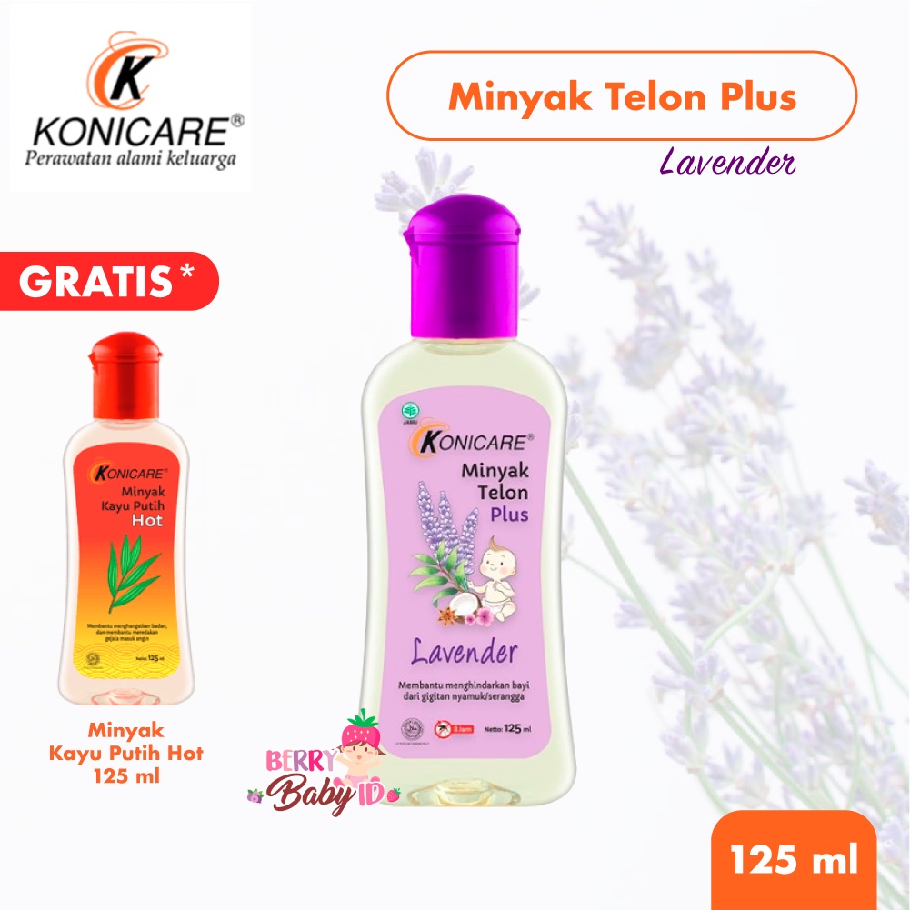 Konicare Minyak Telon Plus Bayi Anak 125 Ml Hangat Anti Nyamuk Berry Mart