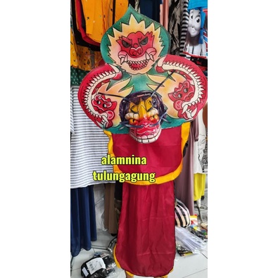 barongan devil spon anak anak ada kemul panjang