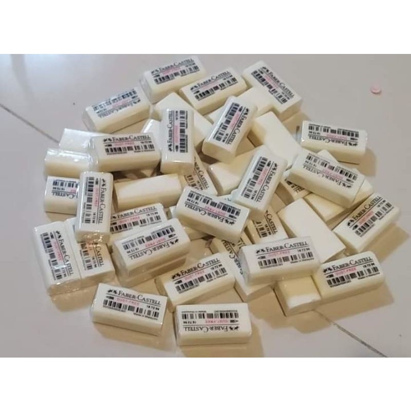 

(ALICIA) PENGHAPUS PENSIL FABER CASTELL PUTIH