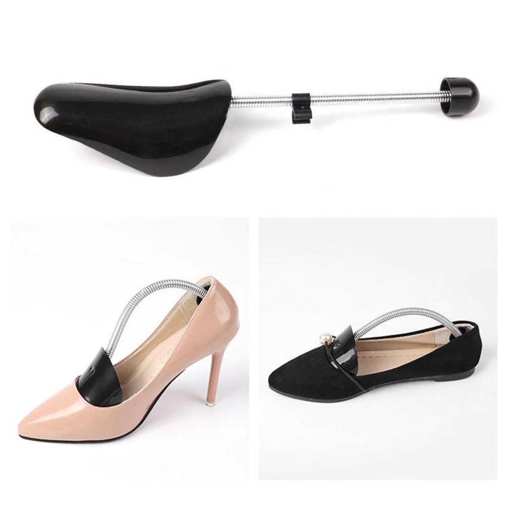 Saddle Peregang Pembentuk Catokan Peyangga Perawatan Sepatu Plastic Shoe Tree 2 PCS
