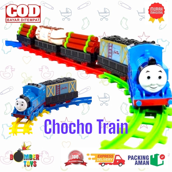 MAINAN ANAK EDUKASI REL KERETA API Go TRAIN TRACK CARTOON LOCO MUSIC SUARA KADO TERBAIK