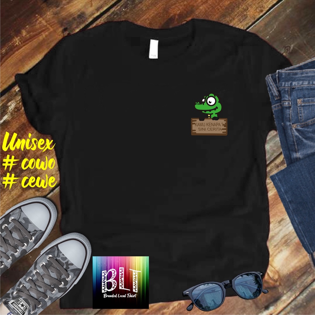 Cod Diskon Promo Gratis Ongkir/Kaos LOGO DTF KAMU KENAPA /Kaos Terlaris Kualitas Terjamin Kaos Pria Distro /Kaos Murah Kaos katun/Pakaian Pria  Pakaian Wanita Kaos Viral/Best Seller