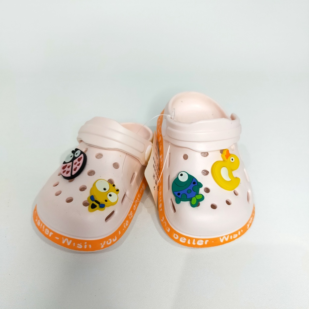 sandal crocs anak motif karakter kartun lucu