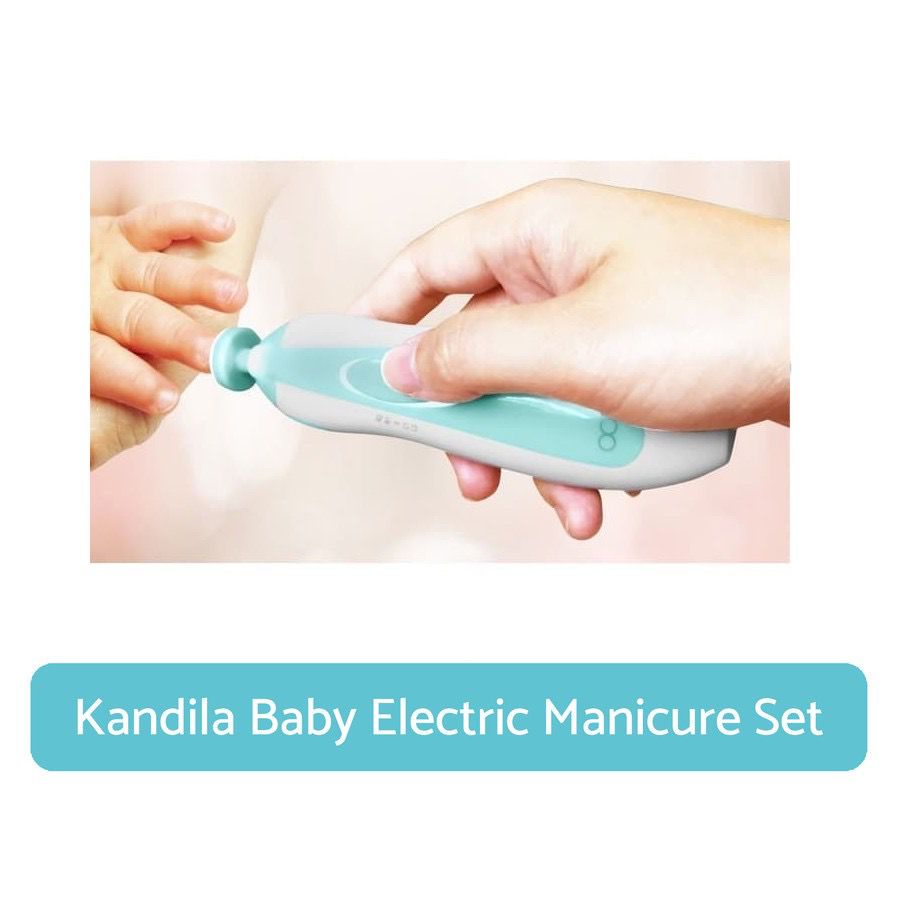 KANDILA MURAH BABY ELEKTRIC MANICURE SET / NAIL POLISHER /  NAIL TRIMMER POTONG KUKU ELEKTRIK KDL 008-4