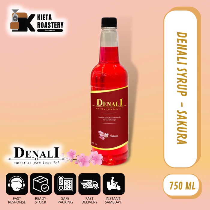 

SYRUP DENALI FLAVOUR SAKURA 750ML