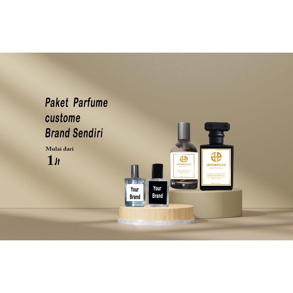 Bisnis Parfum Brand Sendiri - Jasa Buat Brand Parfum Sendiri  Free Design Type Eau De Perfume 60ML