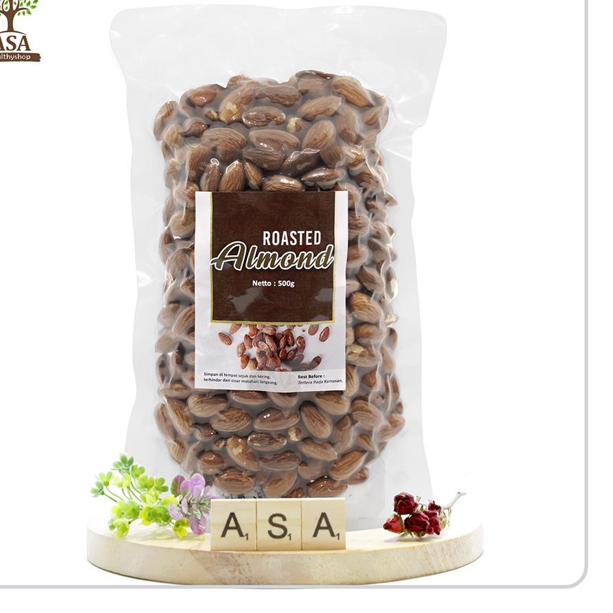 

♥ Roasted Almond/Kacang Almond Panggang 500 gram ♧