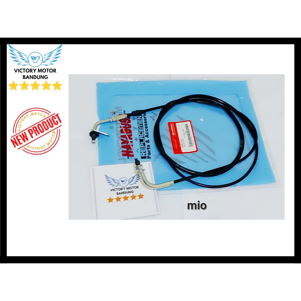 Kabel Gas Tali Gas Mio Karbu Mio Sporty Garnis Mio Soul Fino Karbu