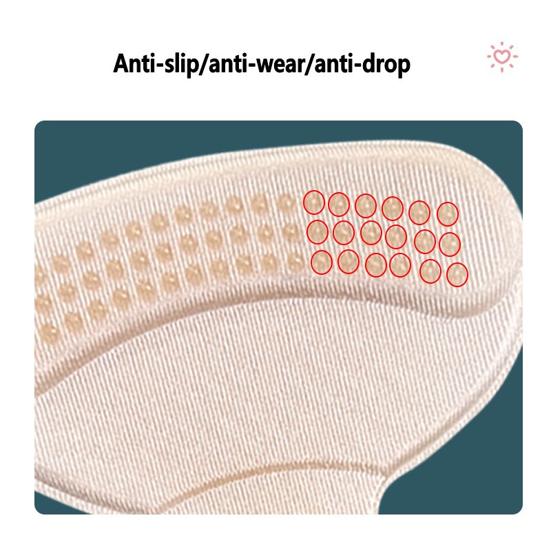SEPASANG INSOLE PELINDUNG TUMIT KAKI WANITA SOL SEPATU WANITA INSOLE SEPATU PREMIUM