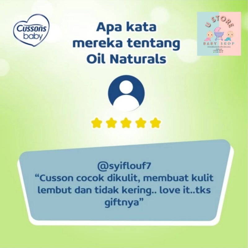 Cussons Baby Oil / Cusson oil Minyak bayi / minyak bayi Cussons / Baby Oil Cussons  50+50ml , 100+100ml