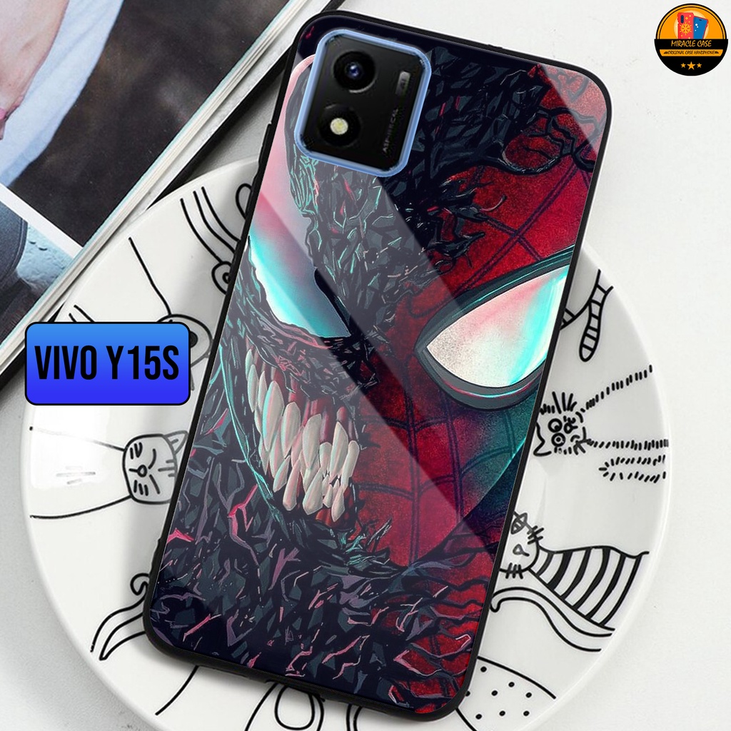 Case VIVO Y15S - Casing VIVO Y15S Terbaru 2022 MIRACLE CASE [ SPDR ] Silikon VIVO Y15S  -  Case Hp -
