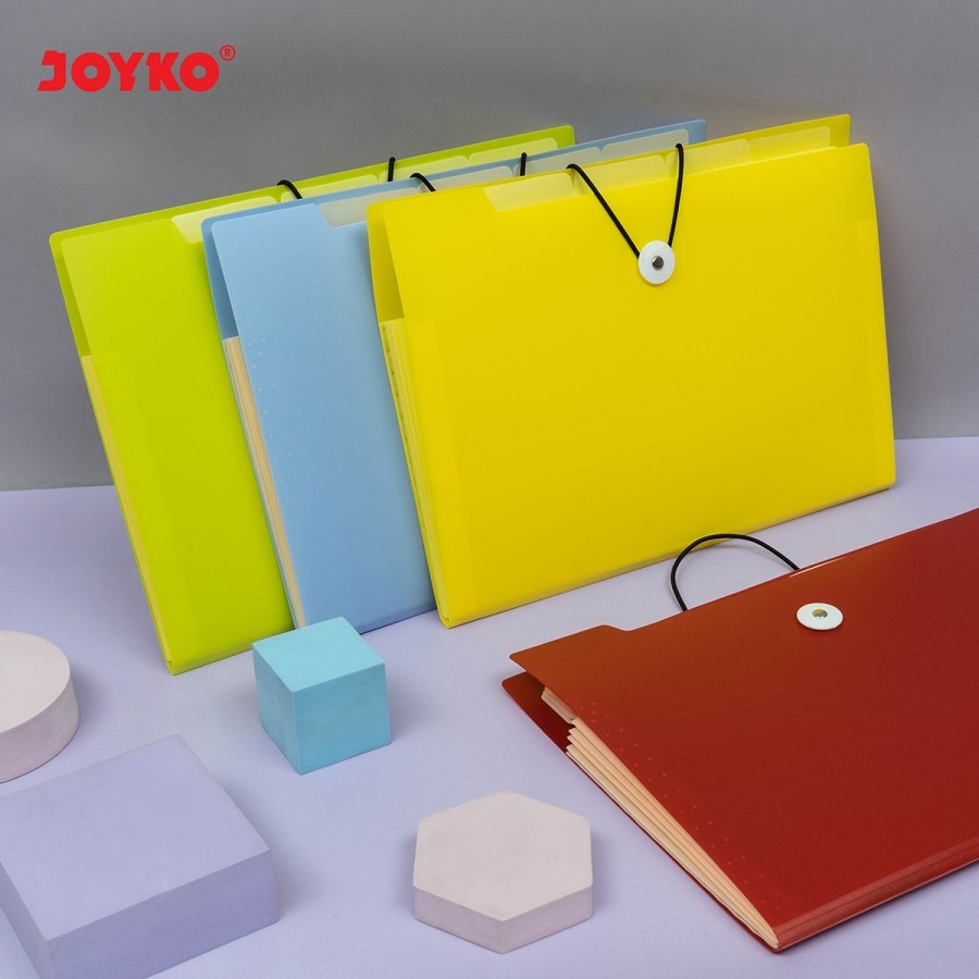 Expanding File Map Harmonika Joyko EF-6A4 A4 5 Pockets