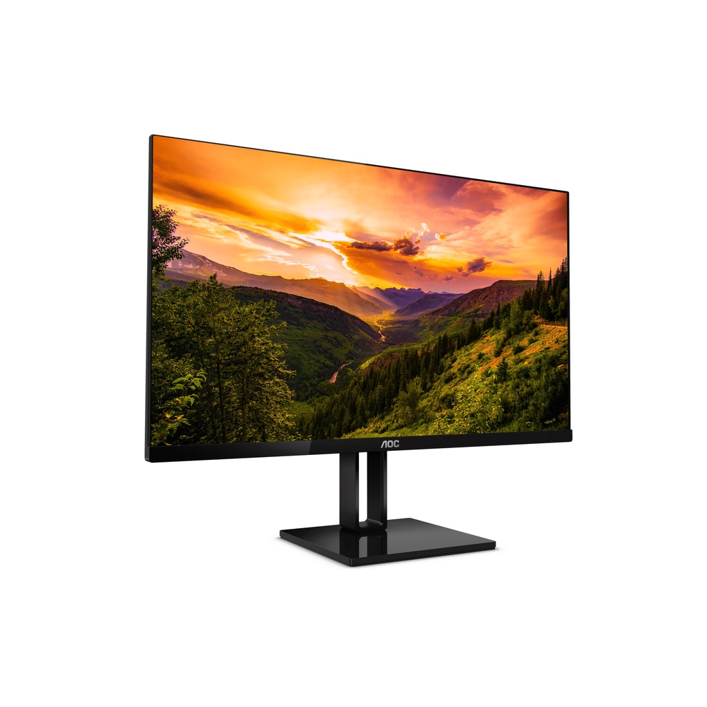 AOC Monitor 24v2q 24&quot; IPS 75Hz FHD AMD Freesync