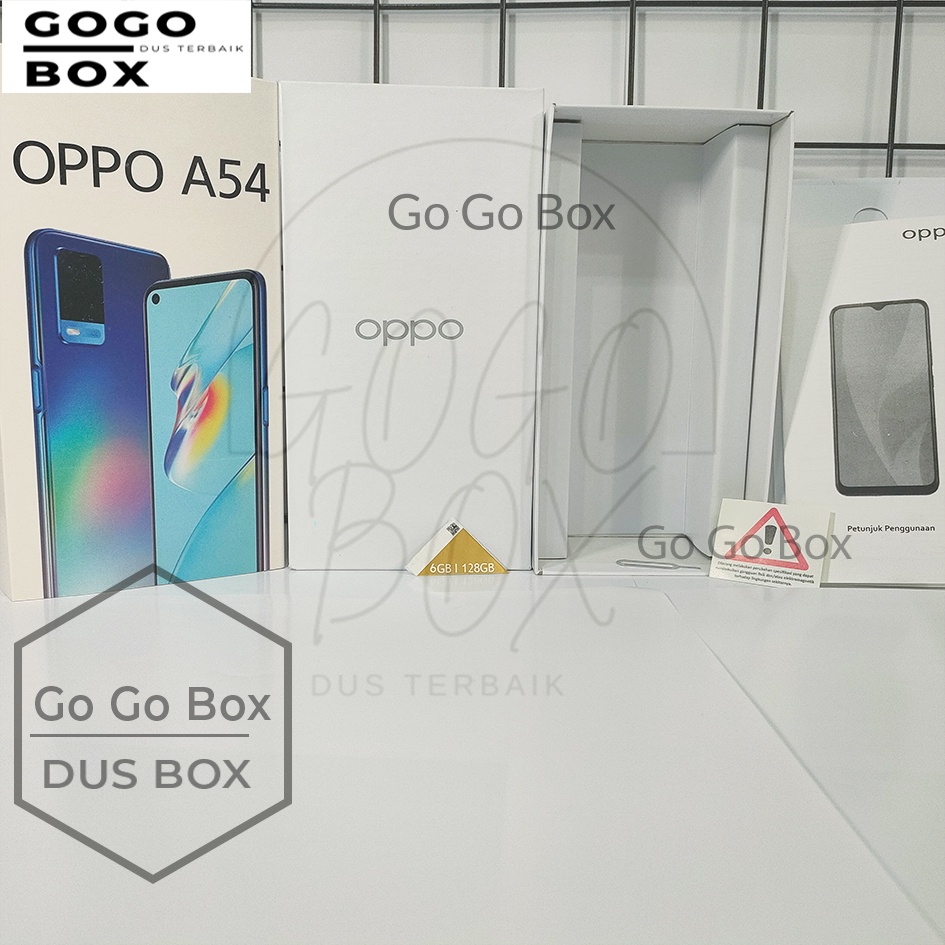 DUS DUSBOX OPPO A54 -GRATIS STICKER- DAN FULLSET -BOX OPPO