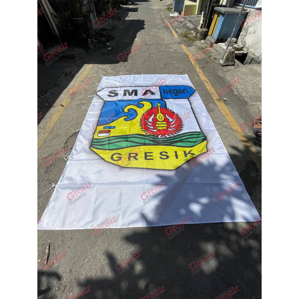 Cetak Bendera / Custom Giant Flag Printing 3x4m