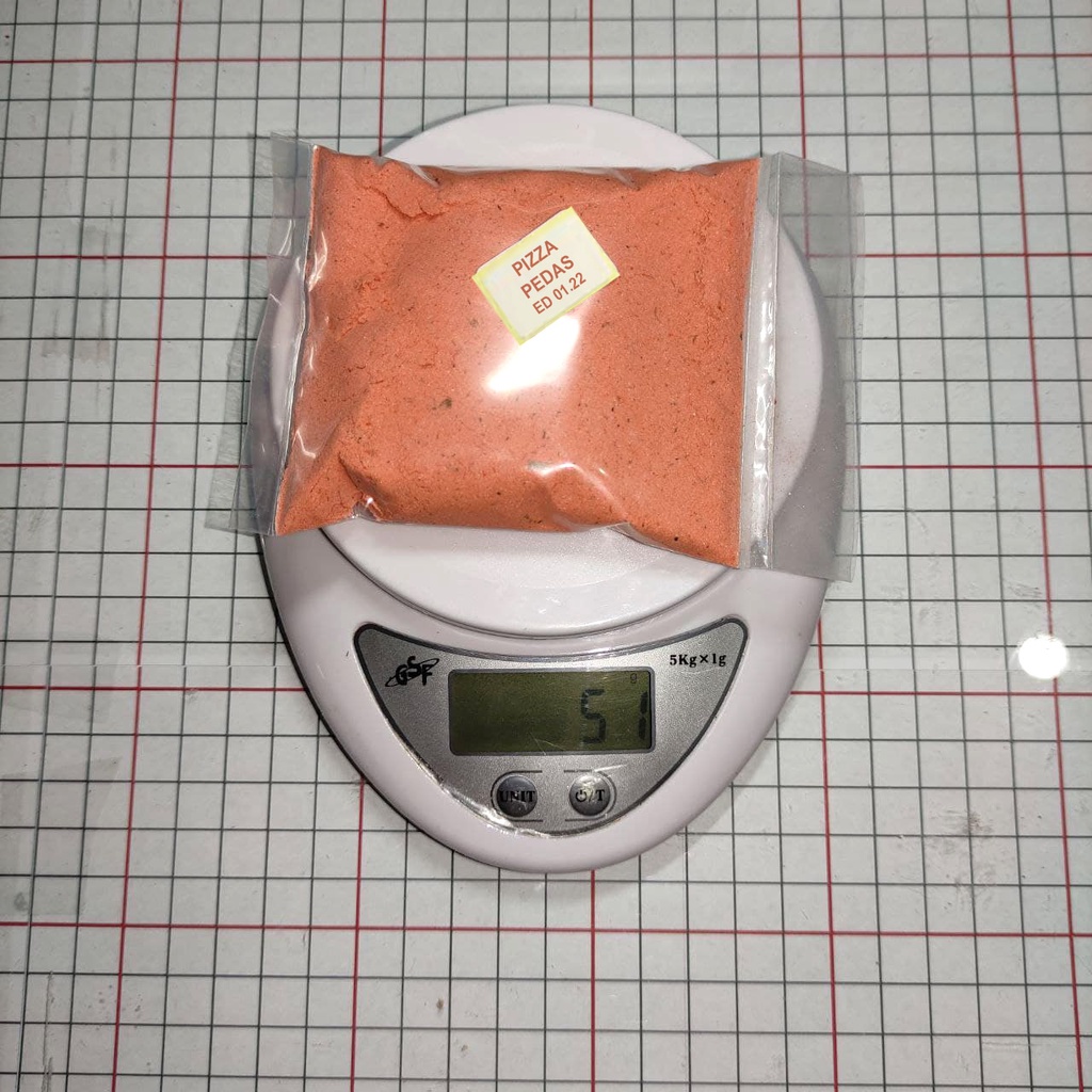 

BUMBU TABUR 50 GRAM REPACK RASA PIZZA PEDAS (HOT CHILLI PIZZA)
