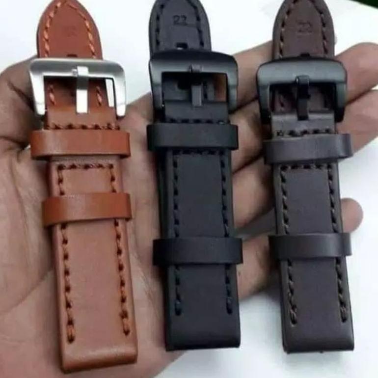 Di$Kon [Buy 2 Free Gold] Tali Jam Kulit/Tali Jam Polos/Tali Jam Premium/Tali Jam Kulit Pria