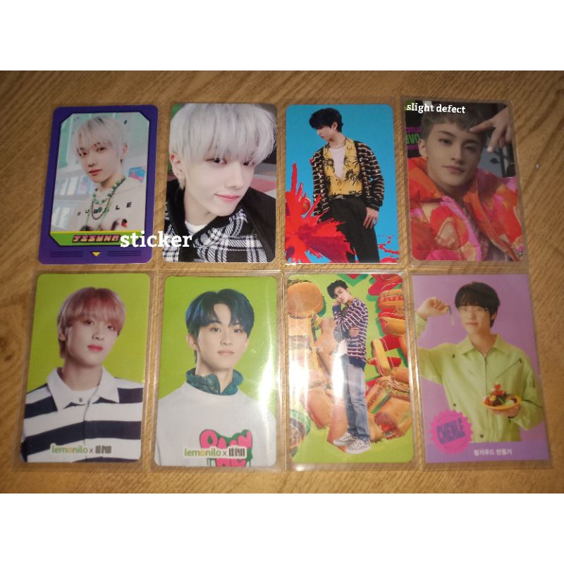 PHOTOCARD PC MARK HAECHAN JAEMIN CHENLE JISUNG NCT DREAM LEMONILO FORTUNE SCRATCH TDS