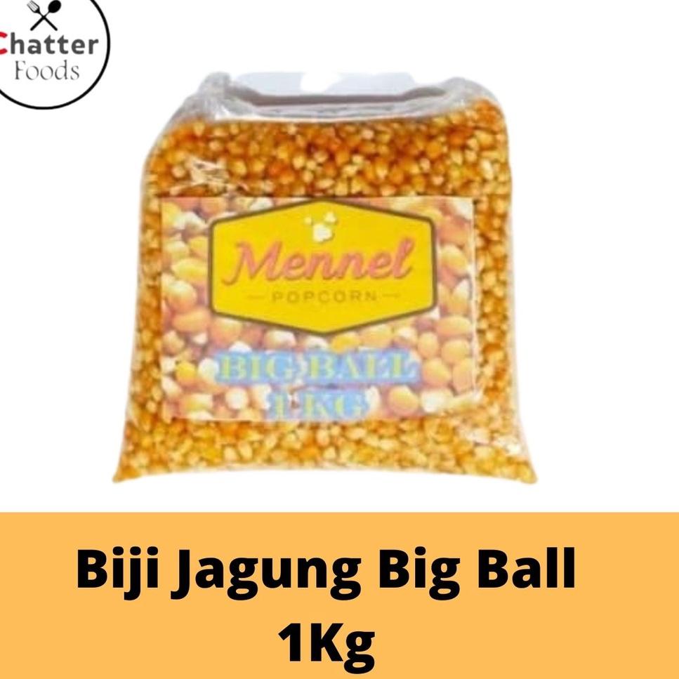 

Ready ' Biji Jagung USA 1kg / Mennel Popcorn Big Ball Mushroom / Biji Popcorn ✄