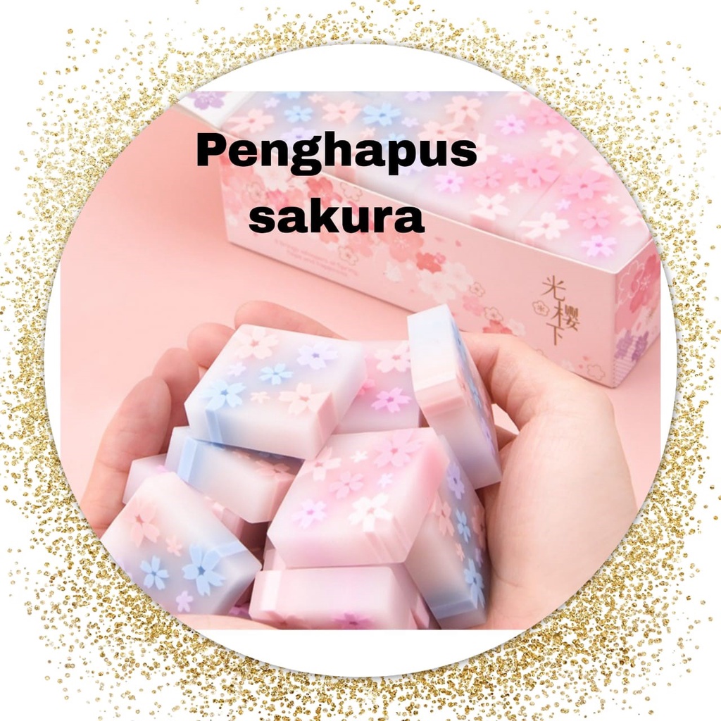 

PENGHAPUS SAKURA JOYKO ALAT TULIS ERASER BUNGA SAKURA KODE ER-124