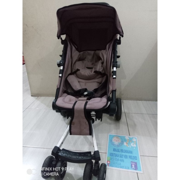 Stroller Pliko Smart / Stroller Cabin Size / Stroller Size Cabin / Kereta Dorong Bayi Preloved Bekas