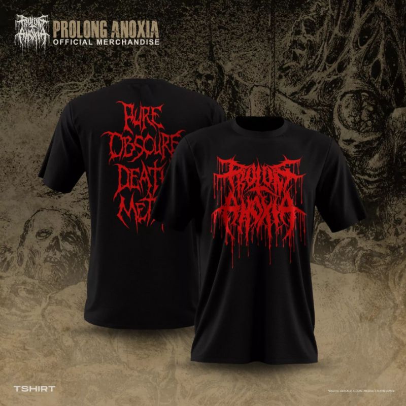 Ts Prolong Anoxia - Pure Obscure Death Metal Logo