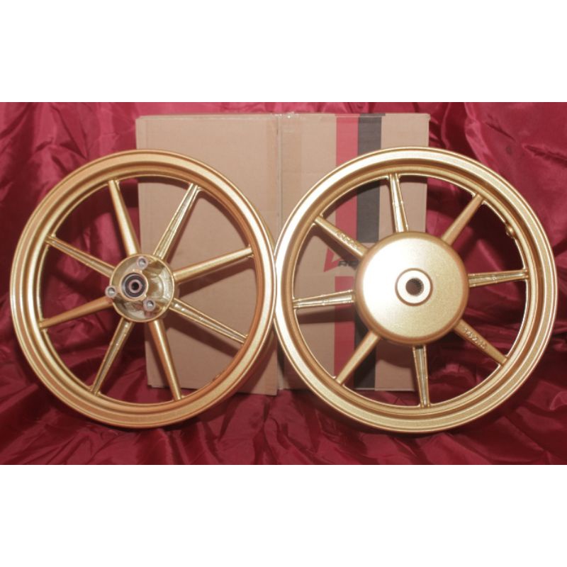 Velg Racing Mio M3 / Velg Palang 8 Lurus Gold Vrossi